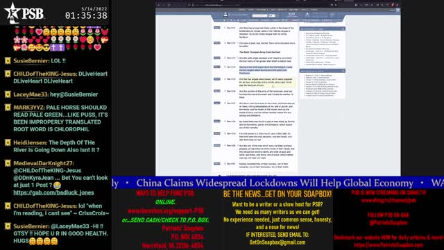 2022-05-13 23:00 EDT - Crossing the Matrix: with Chris
