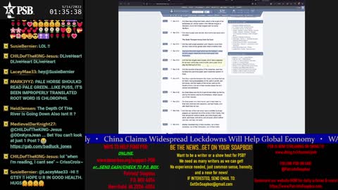 2022-05-13 23:00 EDT - Crossing the Matrix: with Chris