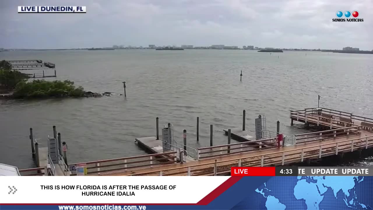 #LIVESTREAM NOW: THIS IS HOW FLORIDA IS AFTER THE PASSAGE OF HURRICANE IDALIA