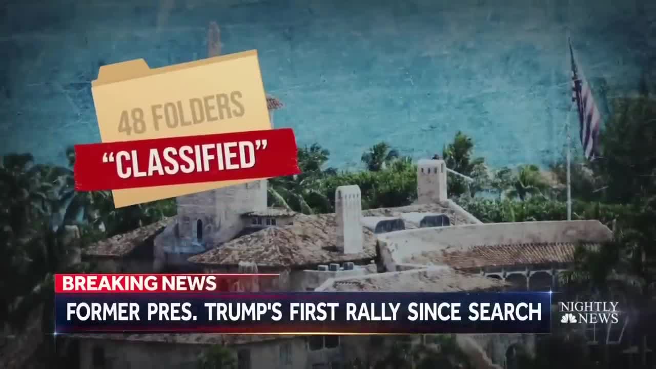 Former President Trump’s First Public Appearance Since Mar-a-Lago Search