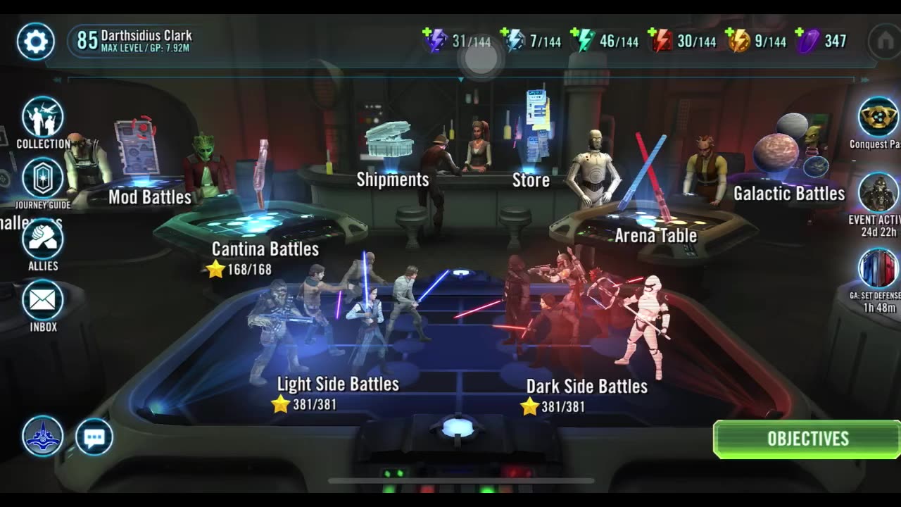 April 2023 State of My Galaxy | Darthsidius Clark | Star Wars Galaxy of Heroes