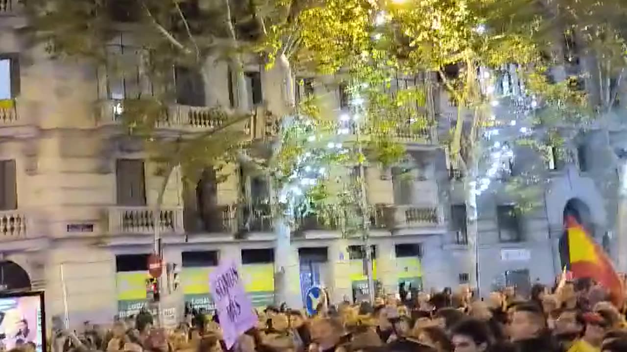 SPAIN PROTESTS Anti Socialism