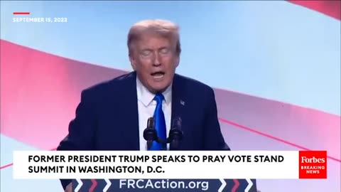 Breaking News trump attacks behind-harris record at pray vote