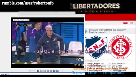 Copa Libertadores 2023 LIVE radio stream NACIONAL X INTER/RS - round 5