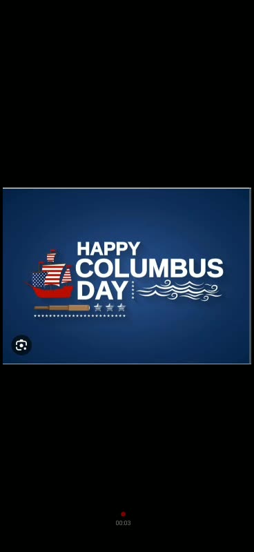 Happy Columbus day 10/9/23