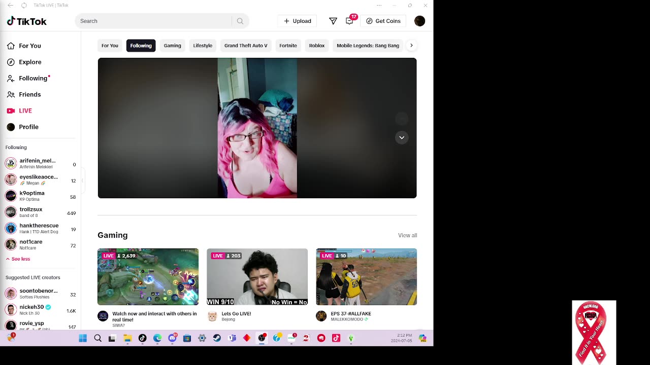 beth begging for "gardening supplies"