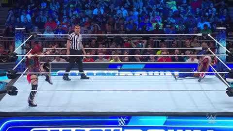 IYO sky vs. Zelina Vega -wwwe women's Title match smackdown highlights