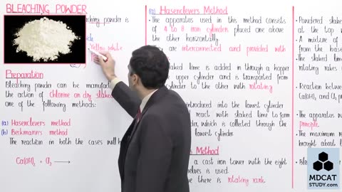 LEC#11 BLEACHING POWDER (PART-1)
