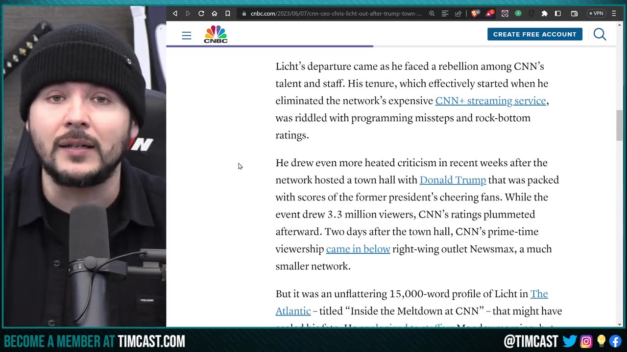 Tucker Carlson Hits 65M Views In 1st Show, CNN CEO OUT As Corporate Press COLLAPSING, WE'RE WINNING