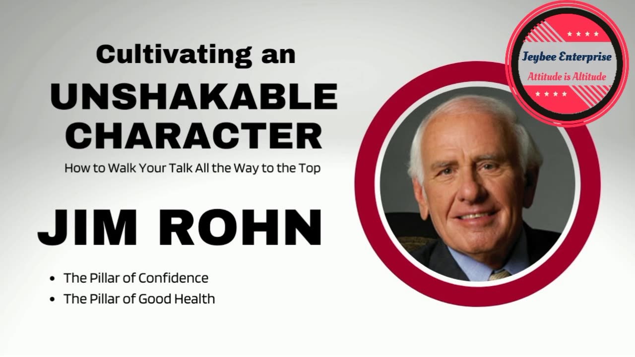 Cultivating an Unshakable Character Jim Rohn 5 of 6