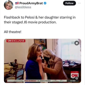 Jan 6th Truth - It's all theatre, look at those monitors!