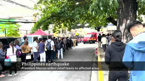 Powerful earthquake hits northern Philippines - BBC News BBC News ผู้ติดตาม 13.4 ล้าน คน ติดตาม