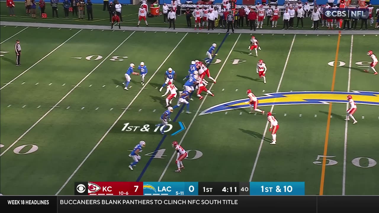 Kansas City Chiefs vs. Los Angeles Chargers 2023 Week 18 Game Highlights