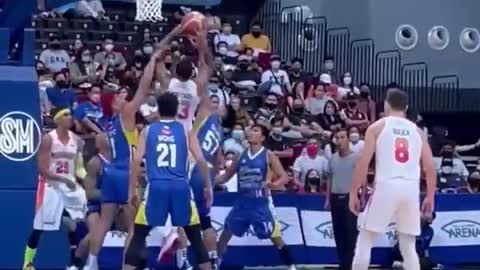 COLD BLOODED Three Point shot ni Rome Dela Rosa! _ Calvin Abueva Binigyan na ng PANALO ang Hotshots!