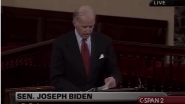 Joe Biden's speech on why the filibuster is important: 2005
