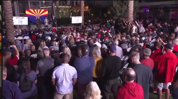 Steve Bannon Speaks at Kari Lake's Rally!