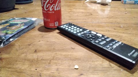 Remote versus Coke can