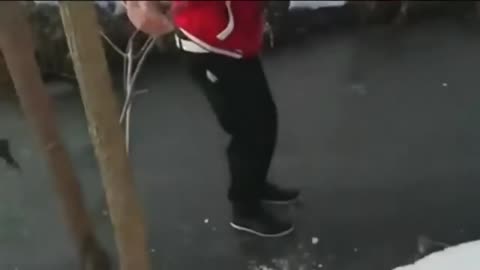 "Street Walking Fails, Ice Jumping, and Dancing Disasters - Funny Fail Compilation! 😂🕺❄️"