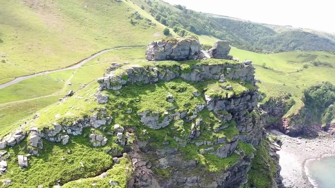U.K. Coastline By Drone - 4K Drone Videos