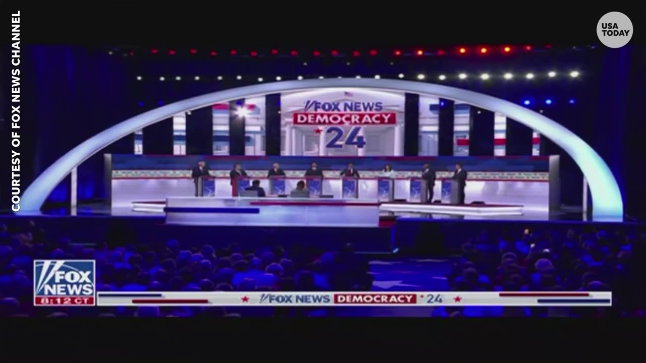 RNC Debate: vivek Ramaswamy,mike pence,debate outsider vs experience USA today