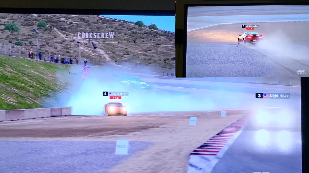 Season test race