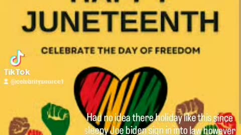 Happy juneteeth day 6/19/23 part1