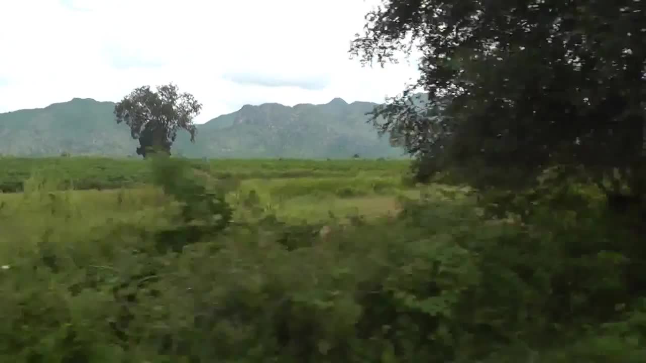 Kanchanaburi province scenery countryside, Thailand