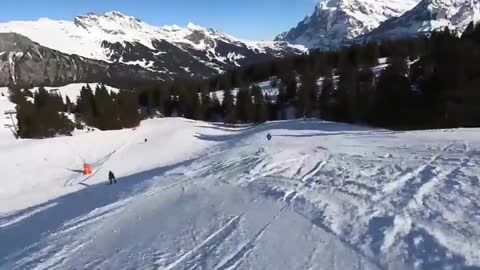 Worst Snowboarding Accident Two Guys Crashed Hard Into Each Other