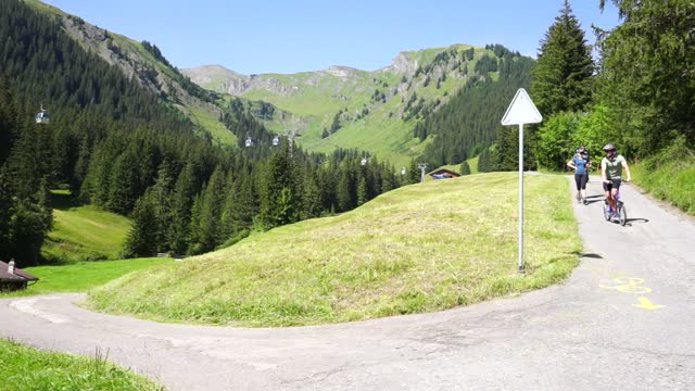 switzerland First cliff walk