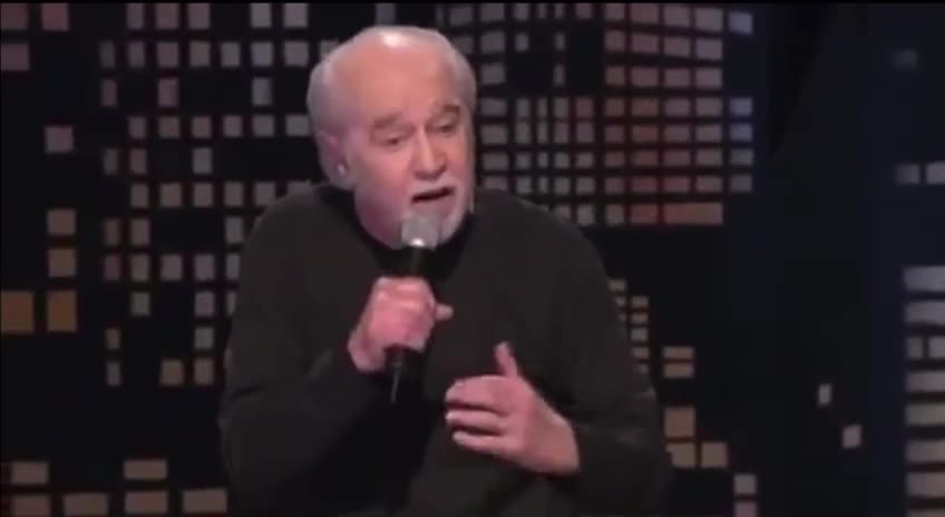 George Carlin, "It's Called the American Dream because You Have To Be Asleep To Believe It."