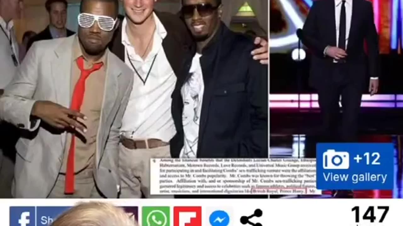 Obama, Diddy and Harry