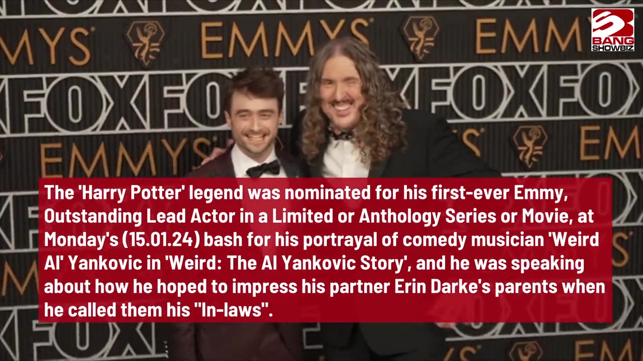 Daniel Radcliffe's Red Carpet Clue Leaves Fans Guessing.