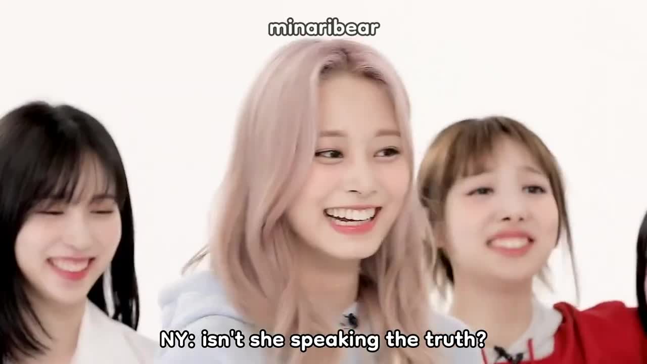 tzuyu being savage to her unnies (feelings were hurt 😭)