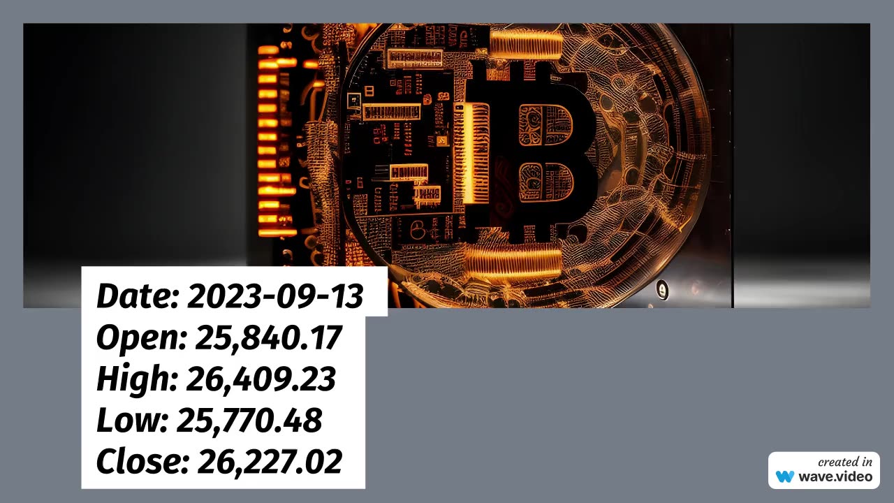 Bitcoin Expected Price Range for 9-14-23