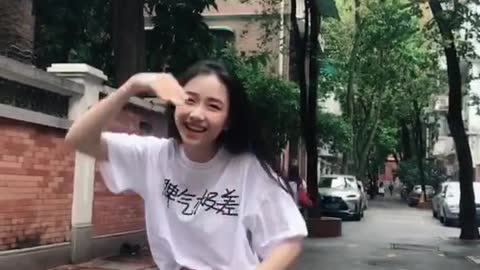 Crazy woman
