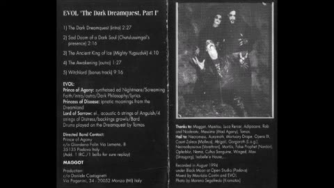 evol - (1994) - The Dark Dreamquest, Part I [demo]