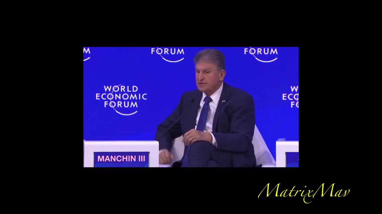 Sen Manchin Argues Against The First Amendment