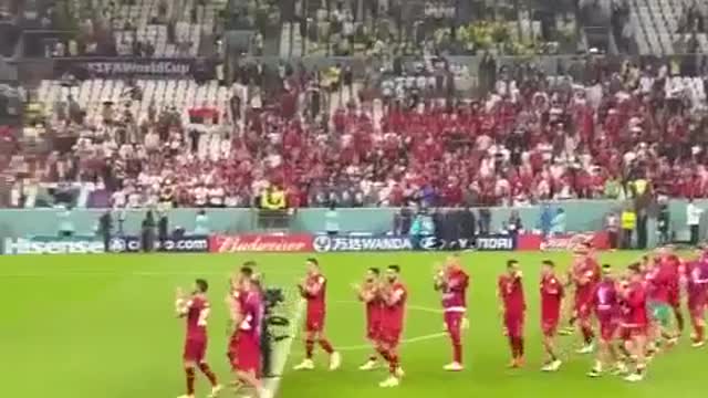 Tifozi nga Katari acaron serbët me shqiponjën