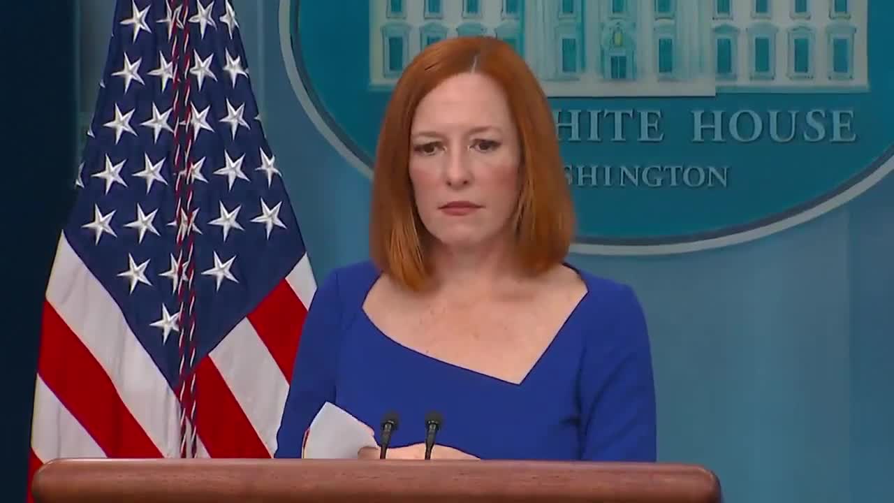 Psaki Addresses Press One Last Time As Press Secretary