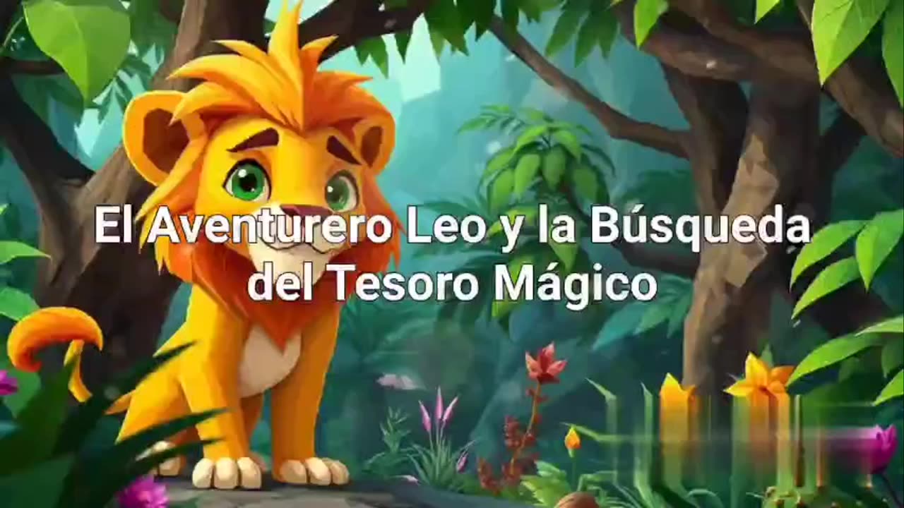 el aventurero leo y la búsqueda del tesoro mágico