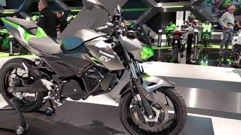 Végre testközelből Kawasaki EV az Intermoton