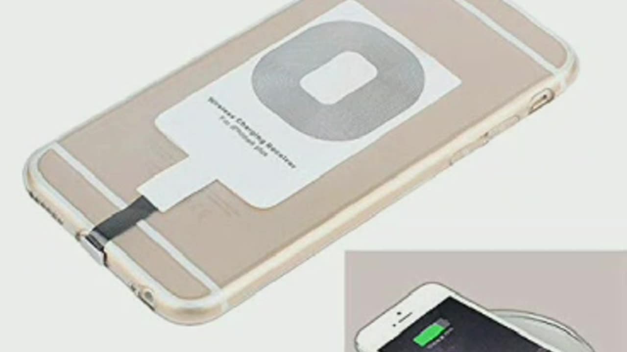 "ELECTROPRIME Wireless Charging Receiver for iPhone - Easy Qi Charger Upgrade"