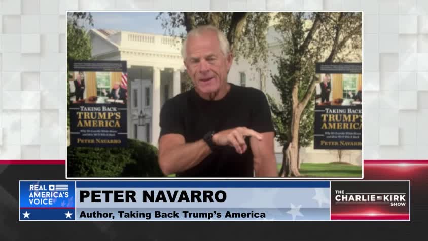 Author of "Taking Back Trump's America" Peter Navarro: "We gotta get back the White House in 2024, but in the next less than 30 days it's critical that we get back the Congress..."