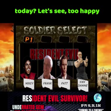 LET'S PLAY THE MOST UNDERRATED RESIDENT EVIL, SURVIVOR PATH C P1 COMING TO A CINEMA #SHORTS #GAMING