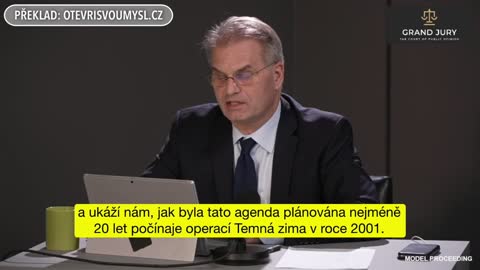 Velká porota - Lidový soud veřejného mínění Skutečný příběh o COVIDu-19 (1.den)