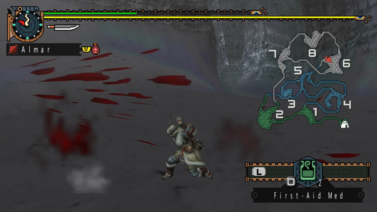 Monster Hunter Freedom Unite - The Carnivorous Leader Quest Walkthrough