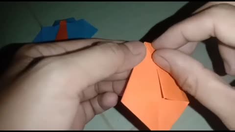 Make an origami shirt / uniform shape