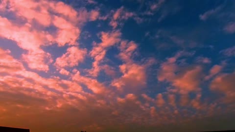 Aesthetic Sky Video Background Timelapse