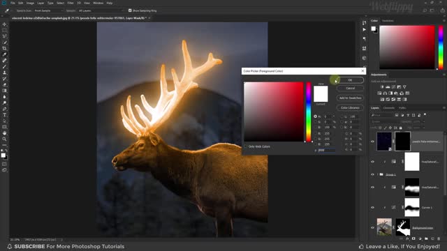 how to make things glow||PHOTOSHOPTUTOR