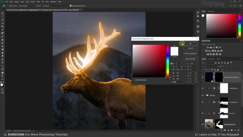 how to make things glow||PHOTOSHOPTUTOR